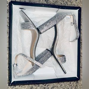 Sparkly Strappy Heels